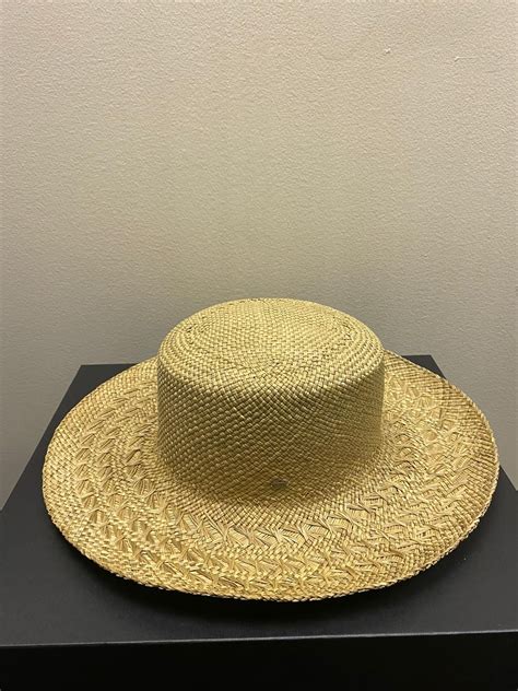 Saint Laurent Honolulu Straw Hat .